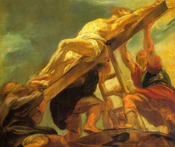 ピーター・パウル・ルーベンス Painting - 十字架の上げ 1621年 ピーター・パウル・ルーベンス
